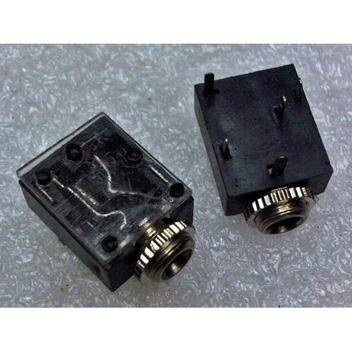 3.5mm Stereo Mini Socket PCB-mount, 5-pin